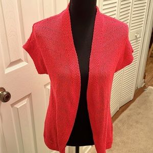Coldwater Creek pink cardigan